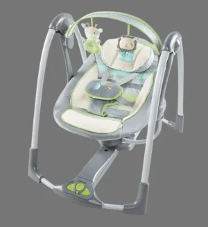 Ingenuity Power Adapt Portable Swing - Vesper/Grey