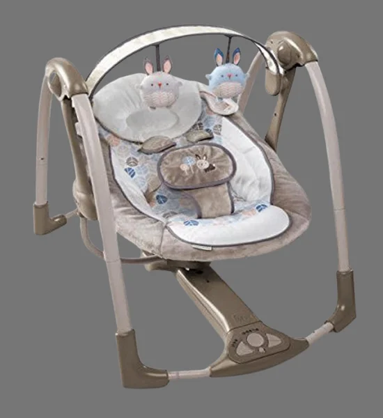 Ingenuity Power Adapt Portable Swing - Bingham Bunny