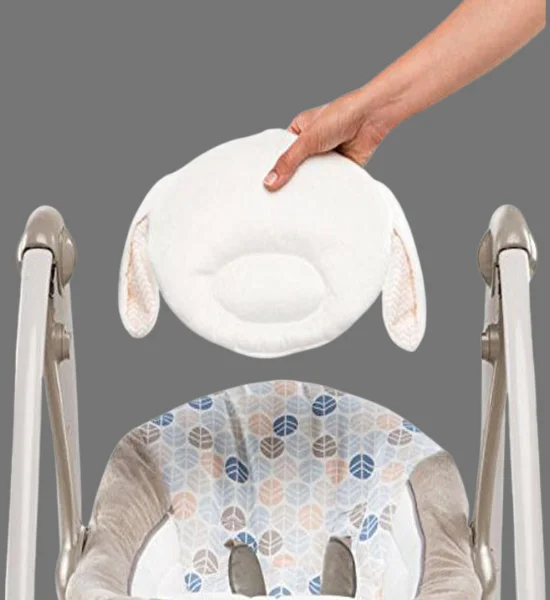 Ingenuity Power Adapt Portable Swing - Bingham Bunny - Image 4