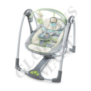 Ingenuity Power Adapt Portable Swing - Vesper/Grey