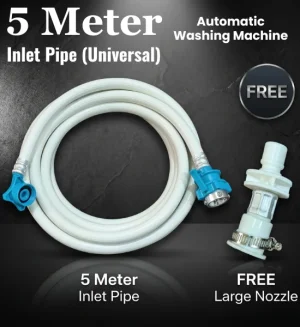 Universal Inlet Pipe 5 Meter with Free Large Nozzle for Automatic Washing Machines - AP-2