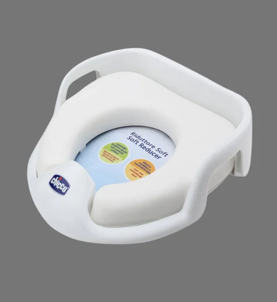 Chicco Soft Baby Comod/Toilet Seat Potty Trainer (White)