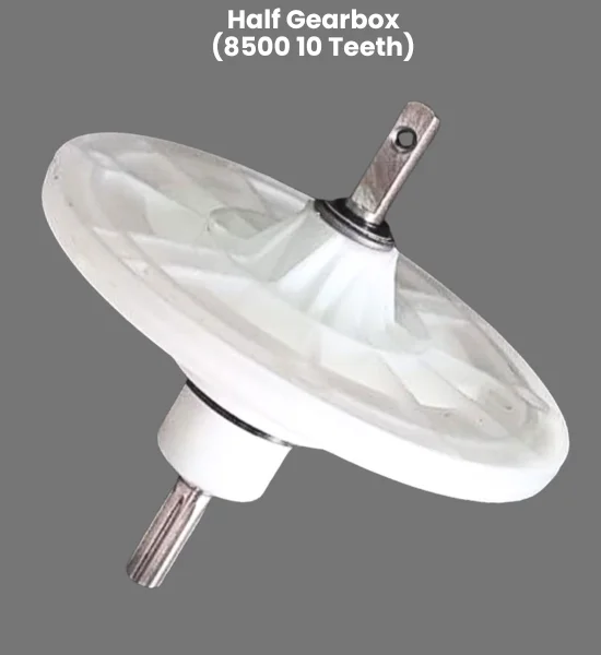 Half Gearbox 10 Teeth for Washing Machine Parts - Smooth Performance - GBC-20