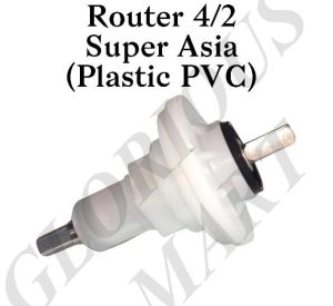 Router Plastic PVC 4/2 (Super Asia) Washing Machine Parts - RT-23