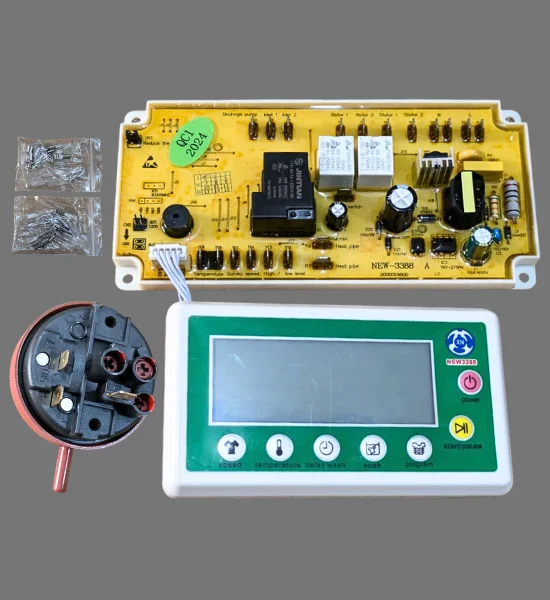 Universal Panel Board with LCD for Front Loading Automatic Washing Machine Parts - UBA-4 - Image 2
