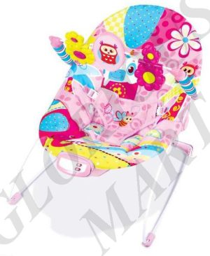 Mastela Recline Bouncer with Music & Vibration Pink (6888)