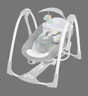 Ingenuity PowerAdapt ConvertMe Swing-2-Seat Portable Swing - Wimberly