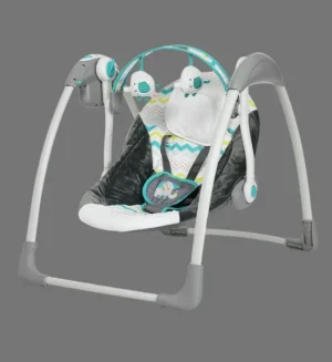 Mastela Deluxe Portable Swing Grey & Blue (6503)