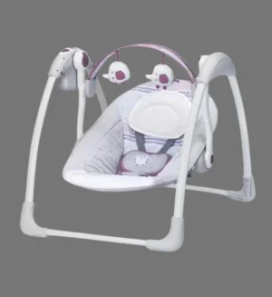 Mastela Deluxe Portable Swing Grey & Purple (6505)