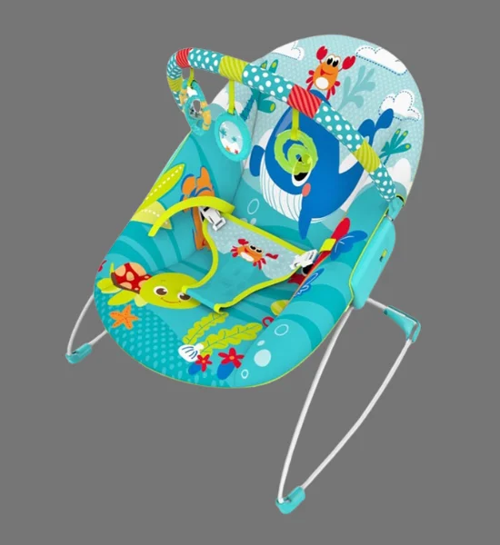 Mastela Music & Soothe Bouncer Blue (6938)