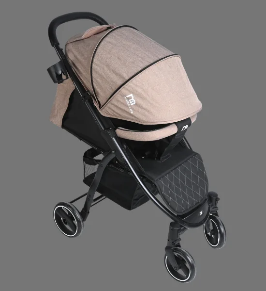 Baby Stroller Mothercare Foldable with Suspension MC-906 (Brown) - Image 2
