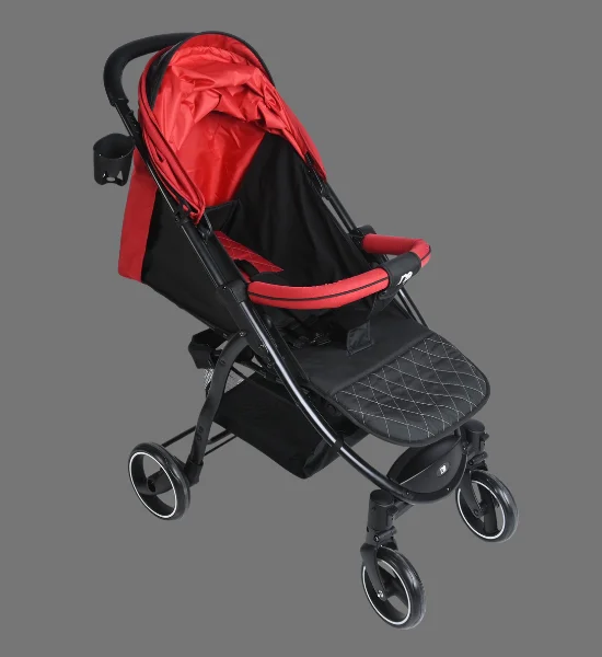 Baby Stroller Mothercare Foldable with Suspension MC-906 (Red) - Image 3