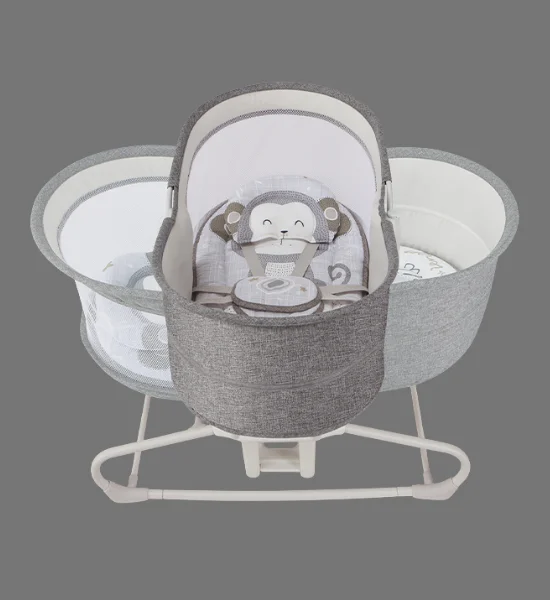 Mastela 4 in 1 Multi-Functional Swing & Bassinet (3087) - Image 2