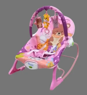 Infantes Newborn-to-Toddler Convertible Baby Rocker Pink 4616