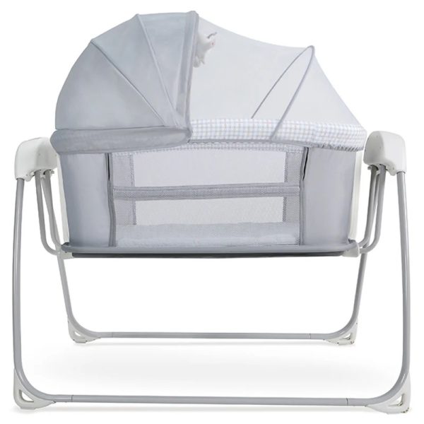 Mastela Deluxe 4in1 Bassinet, Cradling Swing, Roomy Playard, Cozy Bassinet & Bedside Sleeper (8902) - Image 2