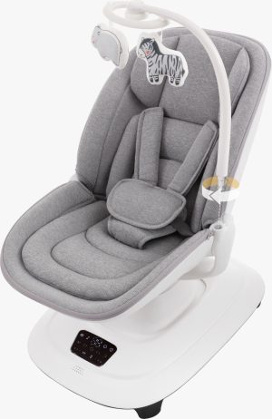 Mastela Deluxe Multi-motion Baby Cradle Swing Color Grey White (8966)