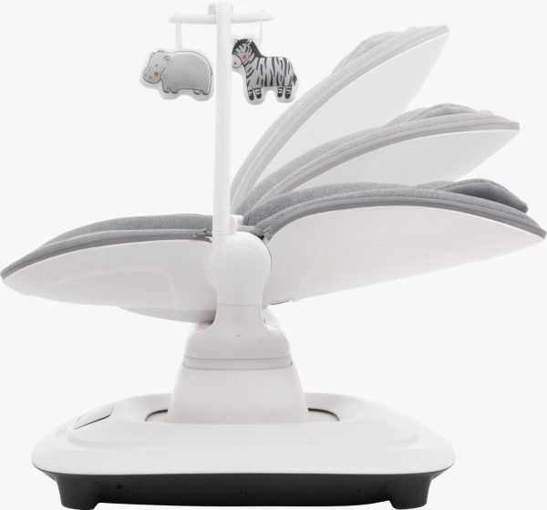 Mastela Deluxe Multi-motion Baby Cradle Swing Color Grey White (8966) - Image 2