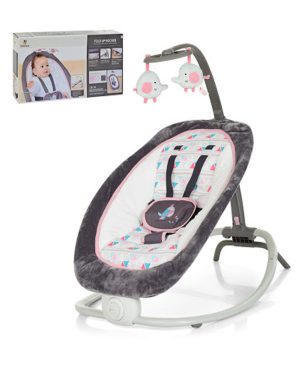 Mastela Fold Up Rocker with Toy Bar (Pink) 6917