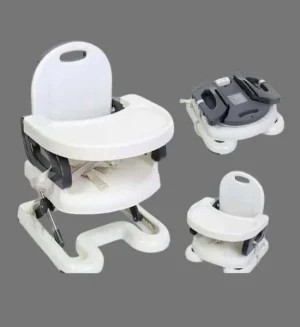 Mastela Fold-up Adjustable/Portable Booster Seat (Gray)