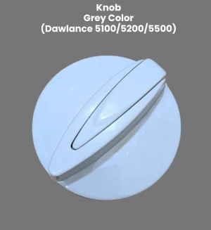 High Quality Grey Knob for Dawlance Washing Machines - Smooth Grip - KN-8