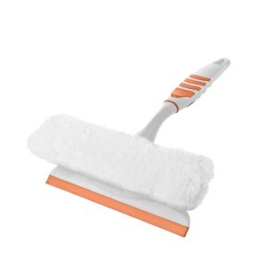 Titiz Softon Window Squeegee Microfiber Pad Wiper Mop for Cleaning with Small Plastic Handle - TP-340