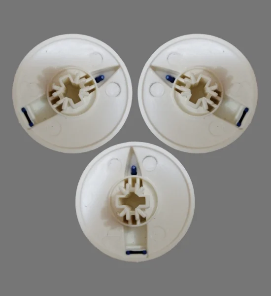 Pack of 3 Knob Dawlance (White with Blue) Washing Machine Parts - P03DK-4 - Image 3