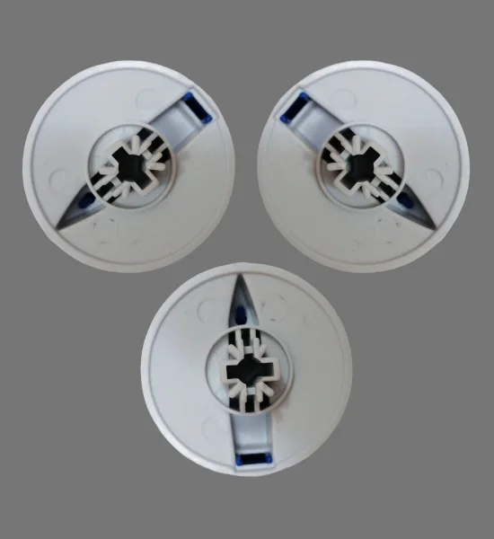 Pack of 3 Knob Dawlance (Grey with Blue) Washing Machine Parts - P03DK-5 - Image 3