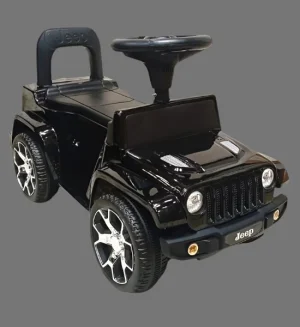 Stylish Ride-On Jeep Car for Toddlers - Safe, Stylish & Sturdy (Black)