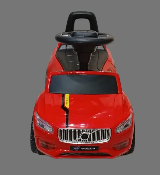 Kids Volvo Racing Ride-On Car - Perfect Indoor & Outdoor Fun (Red)