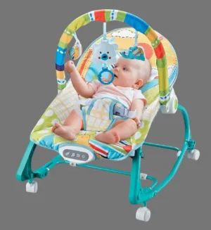 Joyous Newborn to Toddler Rocker with Music & Vibrations (Multi)