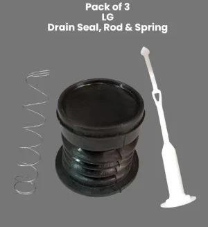 Pack of 3 LG Drain Spring, Seal & Rod Washing Machine Parts – P03LG-1