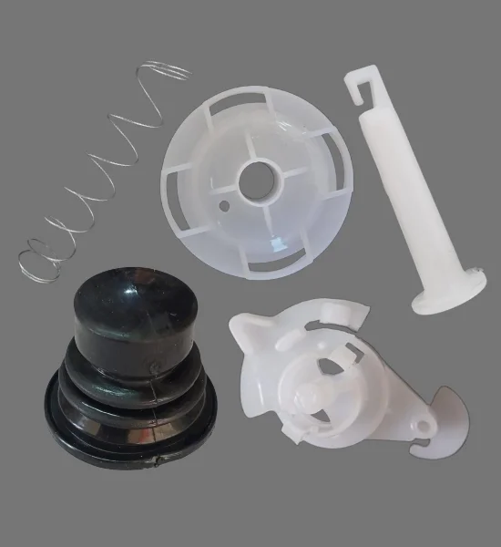 Pack of 5 Dawlance 5200 Drain Rod, Cap, Lever, Spring & Seal Washing Machine Parts – P05D-5 - Image 2