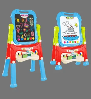 2-in-1 Learning & Painting Board for Kids - Double Sided Art Easel N-1099