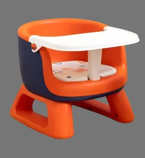 3-in-1 Baby Booster Feeding Seat with Adjustable Tray & Music - SHJ-2
