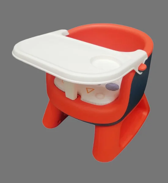 3-in-1 Baby Booster Feeding Seat with Adjustable Tray & Music - SHJ-2