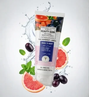 Beauty Bank Pink Grapefruit & Jambul Neck & Face Wash - Glow & Oil Control Formula - BFW-06