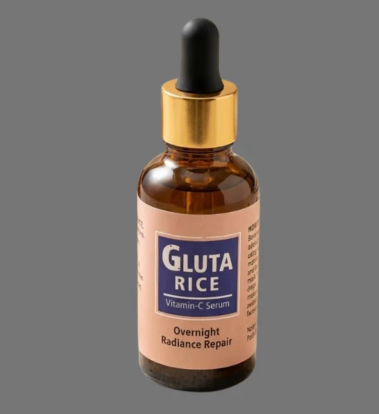 Gluta Rice Vitamin-C Serum - Overnight Radiance & Skin Repair Formula - BSE-01 - Image 2