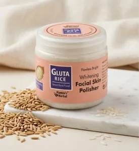 Gluta Rice Facial Skin Polisher - Bright, Smooth & Flawless Skin Solution - BSP-01