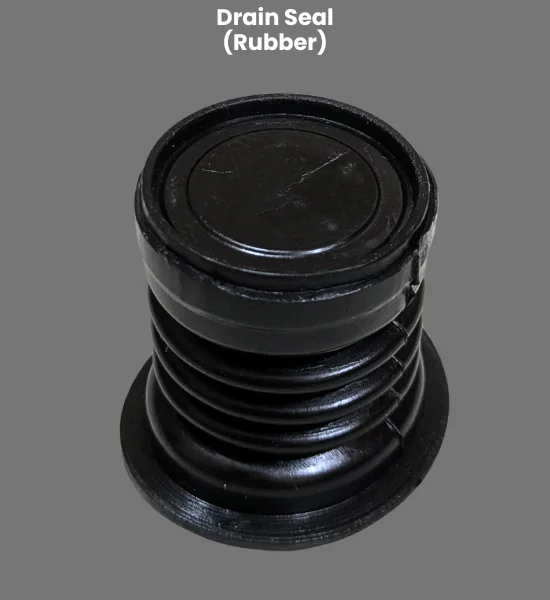 Universal Rubber Drain Seal for Washing Machine - Strong Flexible Water Leakage Protector - DRS-16