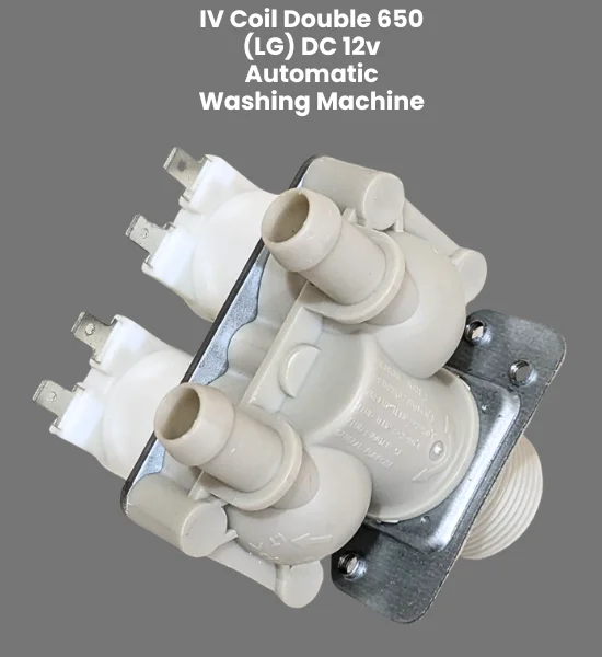 IV Coil Double 650/Water Inlet Valve DC 12v for LG Automatic Washing Machine - ICA-21