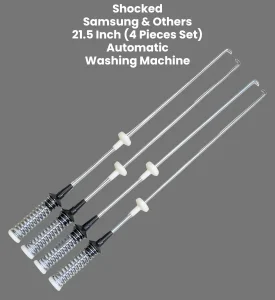 Shocked Suspension Rods 4 Pieces Set (21.5 Inch) for Samsung & Others Automatic Washing Machine Part - SA-12