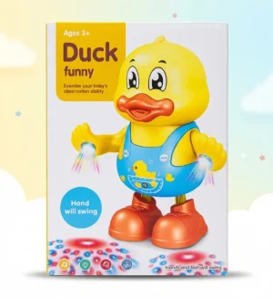Funny Duck Musical Dancing Toy with Lights & Swinging Hands - Kids Toy - FS238