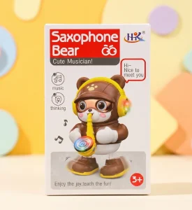 Kids Saxophone Bear Musical Toy - Fun Learning & Entertainment Toy - 682B
