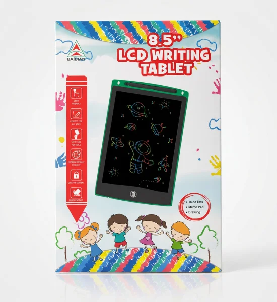 8.5" LCD Writing Tablet - Reusable Digital Drawing Board for Kids - 8501