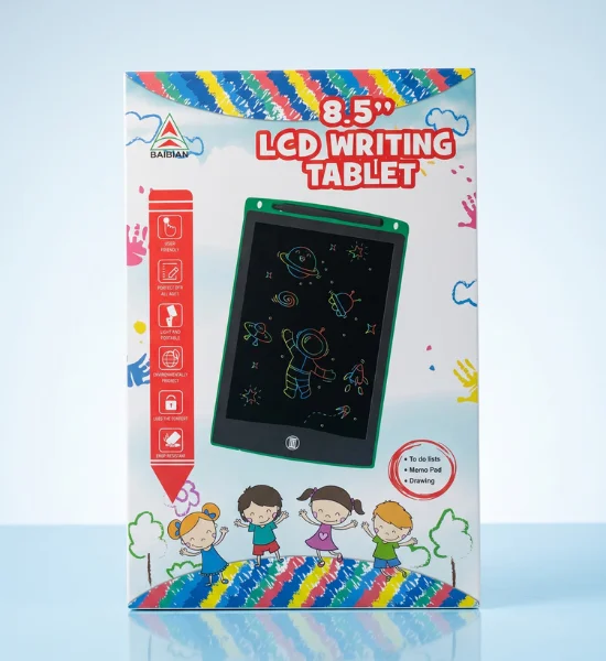 8.5" LCD Writing Tablet - Reusable Digital Drawing Board for Kids - 8501 - Image 2