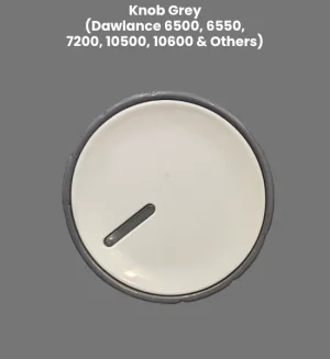 Knob Grey for Dawlance (6500, 6550, 7200, 10500, 10600 & Others) Washing Machine Part - KN-12