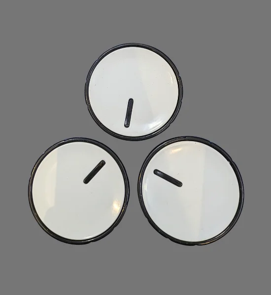 Pack of 3 Dawlance Knobs Black - Compatible with 6500, 6550, 7200 & Other Models - P03DK-8 - Image 2