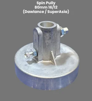 Spin Pulley 80mm for Dawlance & Super Asia 16/12 Washing Machine Part - SP-15