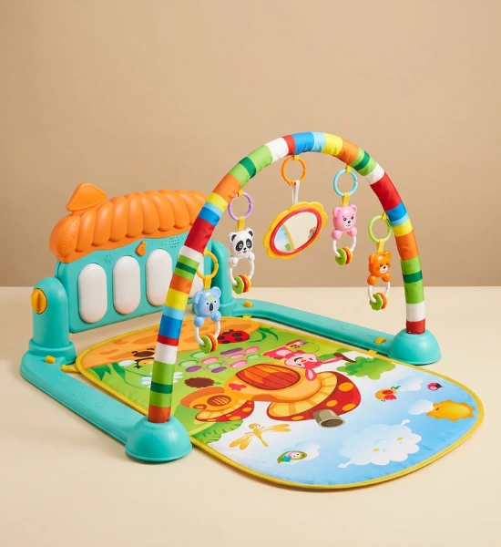 Piano Fitness Rack Baby Play Gym with Colorful Hanging Toys - PG-01
