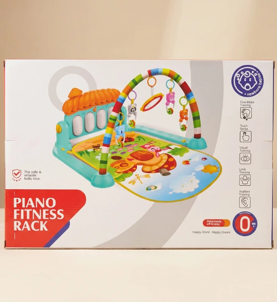 Piano Fitness Rack Baby Play Gym with Colorful Hanging Toys - PG-01 - Image 2